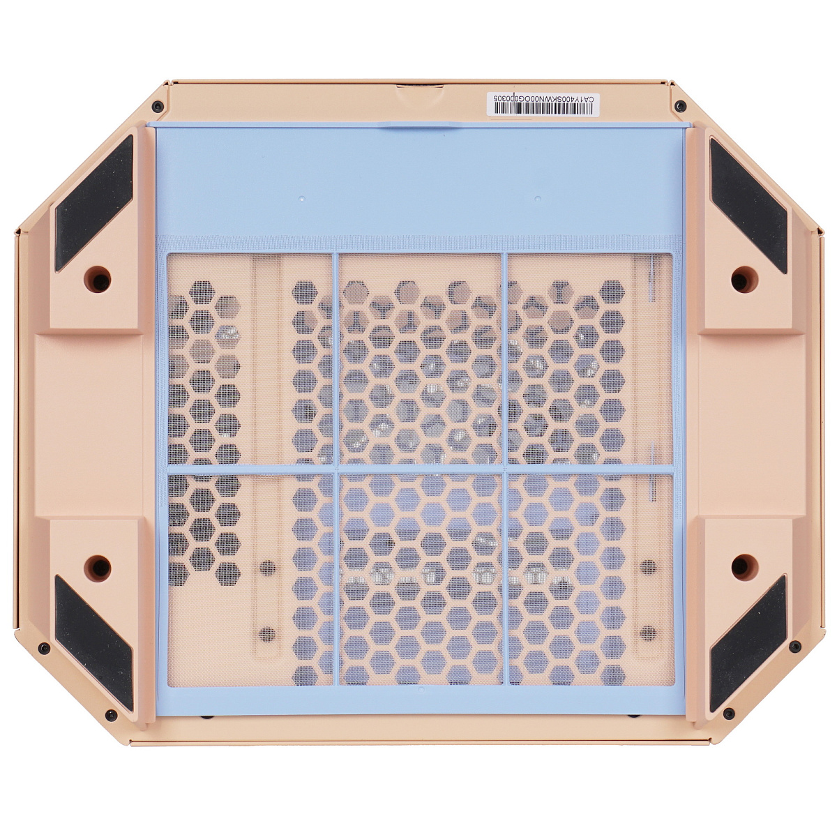 Корпус Thermaltake The Tower 300 Peach Fuzz, Micro Tower, m-ITX, Peach, 3x3.5"/3x2.5",2xUSB3.0,USB-C