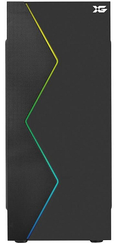 Корпус X-Game Galaxy, Midi Tower, ATX, Black, 2x3.5"/2x2.5", 2xUSB, RGB