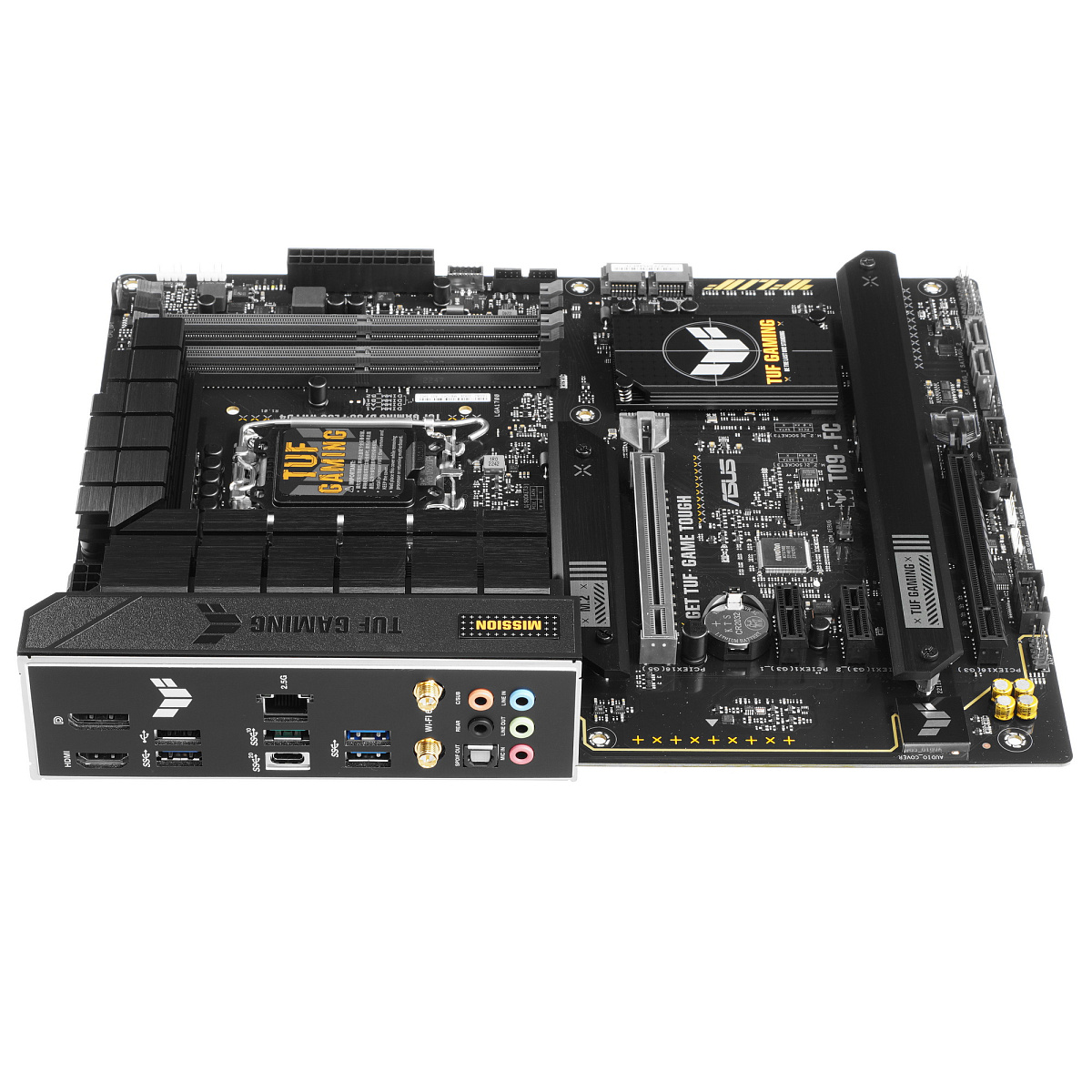 Материнская плата ASUS TUF GAMING B760-PLUS WIFI D4 LGA1700 4xDDR4 4xSATA3 3xM.2 RAID HDMI DP ATX