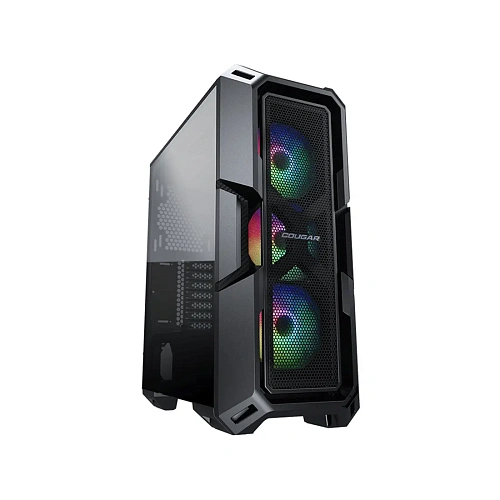 Корпус Cougar MX440 Mesh RGB, Midi Tower, ATX, Black, 2x3.5"/4x2.5", USB2.0, 2xUSB3.0