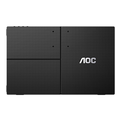 Монитор 15.6" AOC 16T3EA, Black, IPS, 1920x1080@60Hz, 250кд/м2, 700:1, 4ms, USB-C