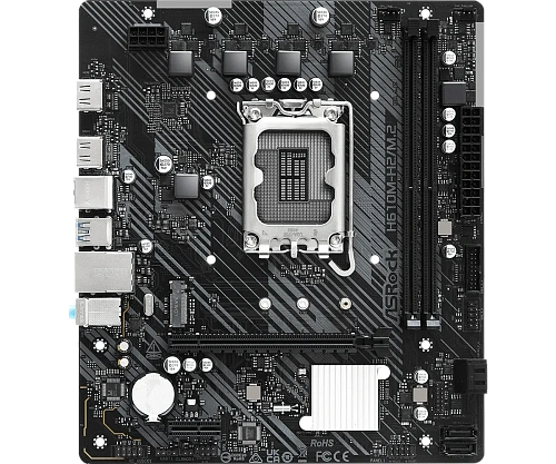 Материнская плата ASRock H610M-H2/M.2 LGA1700 2xDDR4 4xSATA 1xUM.2 2xHDMI 1xPS/2 2xUSB3.2 4 x USB 2.0 mATX