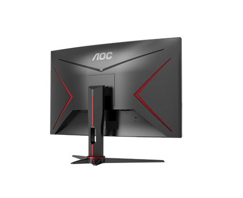 Монитор 27" AOC CQ27G2SE/BK/01, Black-Red, VA, 2560x1440@165Hz, 3000:1, 1ms, 2xHDMI, DP