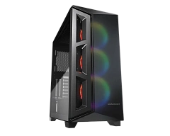 Корпус Cougar DarkBlader X5 RGB, Midi Tower, E-ATX, Black, 2x3.5"/2x2.5", 2xUSB3.0, USB-C