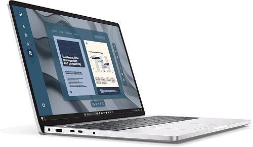 Ноутбук Dell/Pro 16 PC16255/3г/Ryzen AI 5/PRO 340/2 GHz/16 Gb/SSD/512 Gb/No ODD/Radeon/840M/16 ''/1920x1200/Windows 11/Pro/Backlit Kb/Fingerprint Read