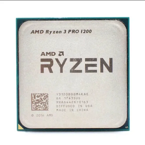 AMD Ryzen 3 PRO 1200, AM4/4 cores/Zen/3.1GHz/8MB L3/14nm/65W, OEM