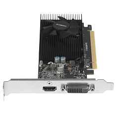 Видеокарта Gigabyte (GV-N1030D4-2GL) GT1030 Low Profile 2G DDR4