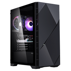 Корпус Zalman Z3 Iceberg, Midi Tower, ATX, Black, 2x3.5"/4x2.5", 3xUSB2.0