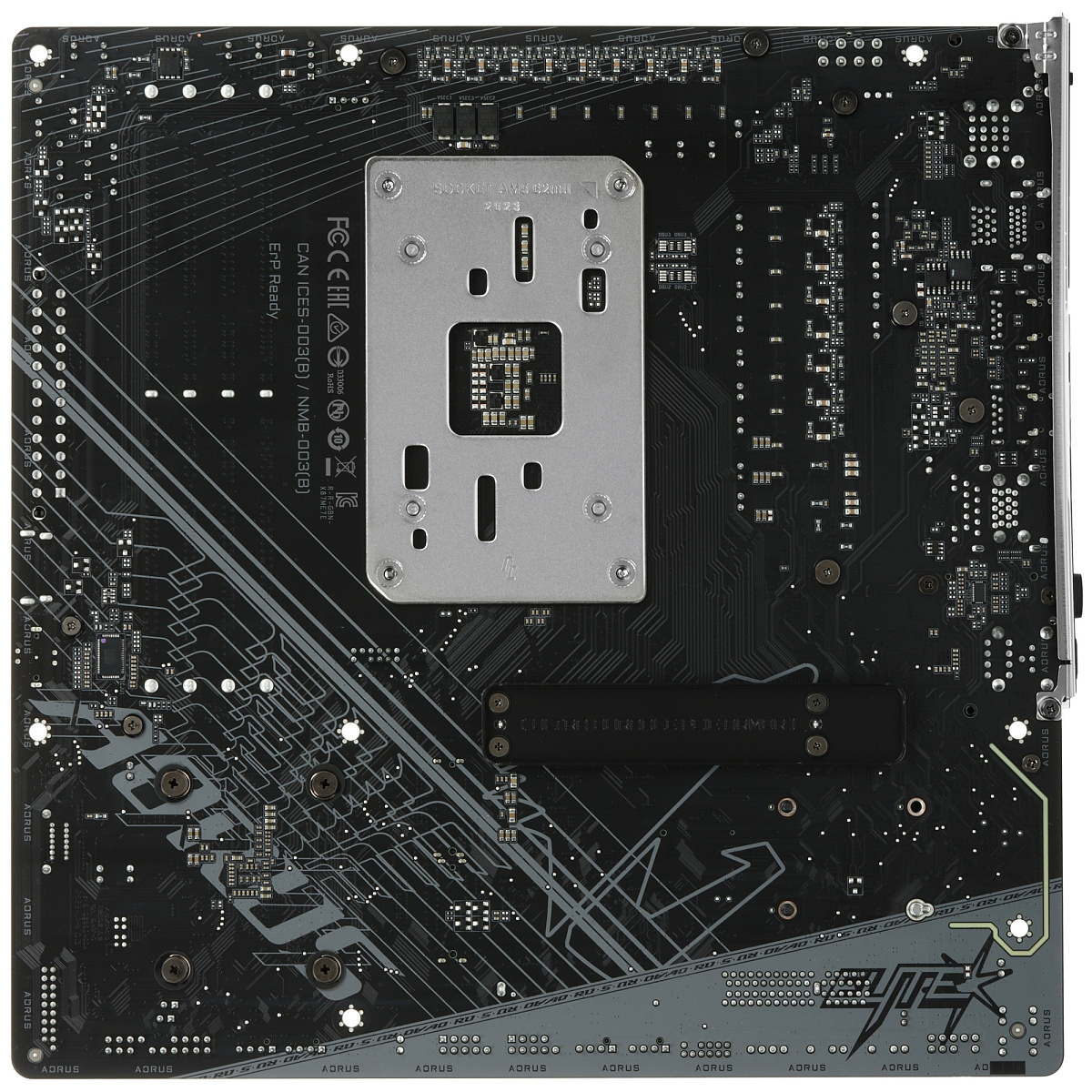 Матплата Gigabyte X870M Aorus Elite WiFi7, AM5, mATX, 4DDR-5, 2хPCI-Ex16, 2SATA, 2xM.2, HDMI, 16USB
