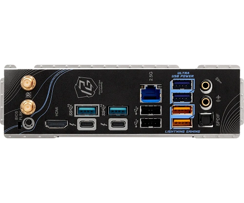 Матплата ASRock Z890 Riptide WiFi, iZ890, S1851, ATX, 4DDR-5, 2хPCI-Ex16, 4SATA, 5xM.2, HDMI, 24USB
