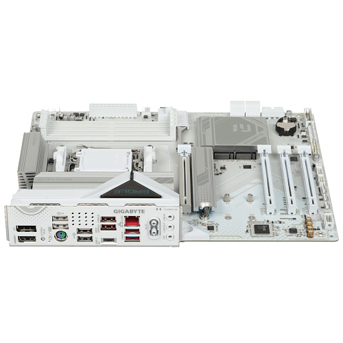 Матплата Gigabyte B850 Eagle Ice, AM5, ATX, 4DDR-5, 4xPCI-Ex16, 4SATA, 3xM.2, HDMI, DP, 16USB
