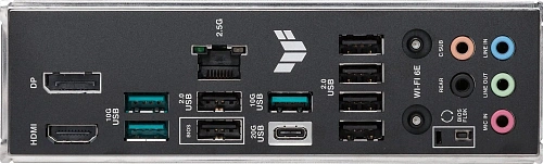 Матплата Asus TUF Gaming B650E-Plus WiFi, AM5, ATX, 4DDR-5, 2xPCI-Ex16, 4SATA, 3xM.2, HDMI, DP,15USB