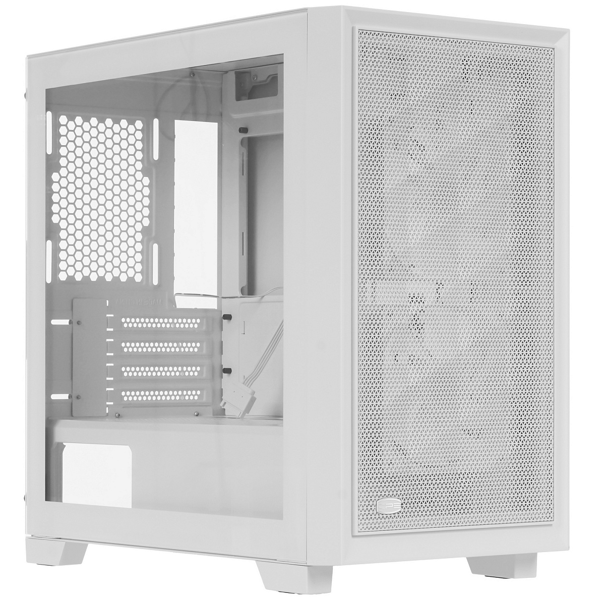Корпус PCCooler C3D310 WH mATX/ITX 2x3.5", 2x2.5", USB3.0, 2xUSB2.0, White