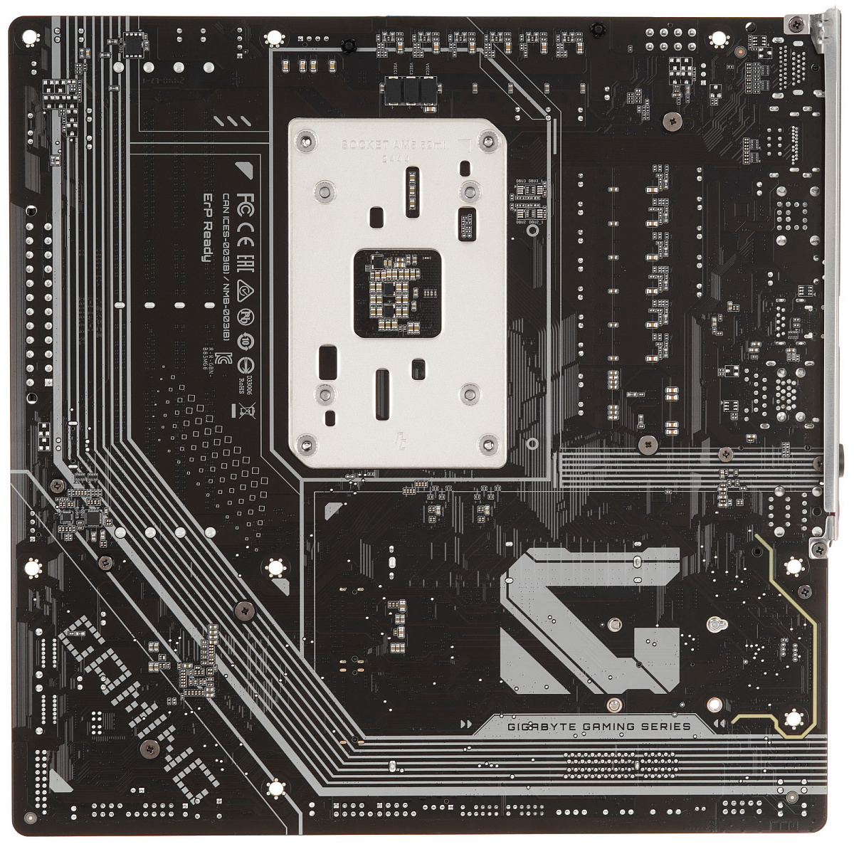 Матплата Gigabyte B850M Gaming X WiFi6E, AM5, mATX, 4DDR-5, 2xPCI-Ex16, 4SATA, 2xM.2, HDMI, DP,15USB