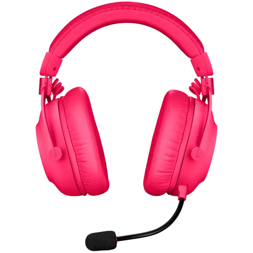 LOGITECH G PRO X2 LIGHTSPEED Wireless Gaming Headset - Blue Mic - MAGENTA