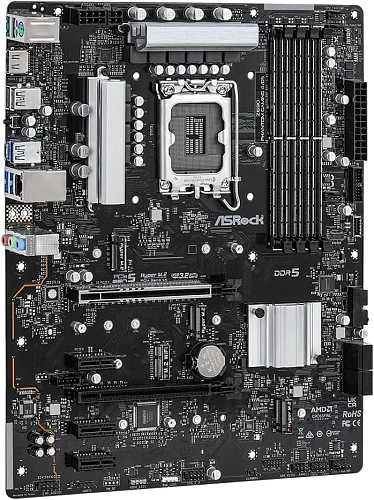 Матплата ASRock Z690 Phantom Gam 4/D5, iZ690, S1700, ATX, 4DDR-5, 2xPCI-Ex16, 4SATA,3xM.2,HDMI,15USB