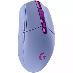 Мышь Logitech G305 Lightspeed, Lilac, Wireless, Gaming, Optical, 12000dpi, 1 х АА, USB