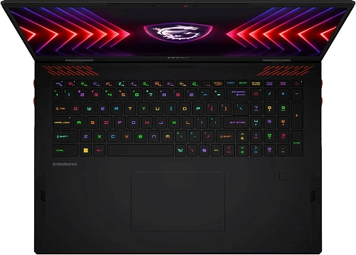 Ноутбук MSI Raider A18 HX A9WJG-244XKZ, Ryzen 9 9955HX3D/18"UHD+/64GB/1TB/GF RTX5090 24GB/LAN/DOS