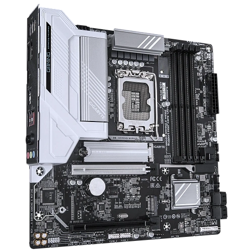 Матплата Gigabyte B860M Gaming X WiFi6E, iB860, S1851, mATX, 4DDR-5, 2xPCI-Ex16, 2xM.2,HDMI,DP,16USB