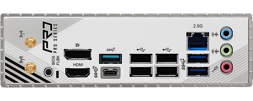 Матплата ASRock B850M PRO-A WIFI, AM5, mATX, 4DDR-5, 1xPCI-Ex16, 4SATA, 3xM.2, HDMI, DP, 17USB