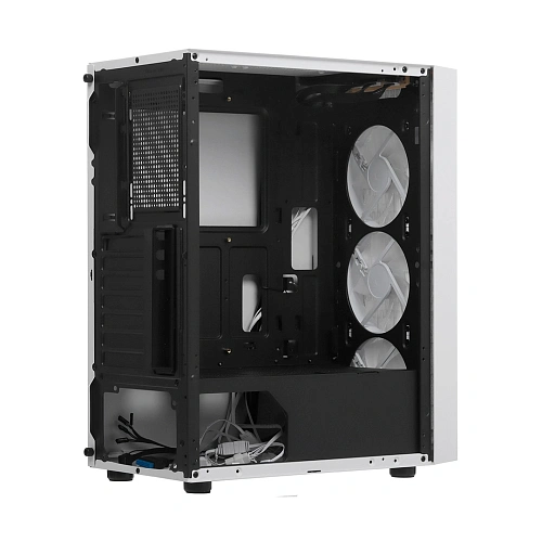 Корпус PCCooler MA100 MESH WH ATX/M-ATX/ITX USB3.0, 2xUSB2.0, 3xFAN ARGB included (3x спереди ) White