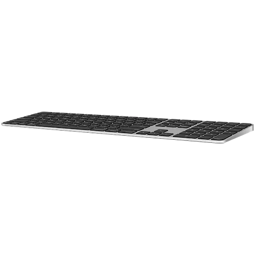 Magic Keyboard with Touch ID and Numeric Keypad for Mac models with Apple silicon - Russian - Black Keys,Model A3119