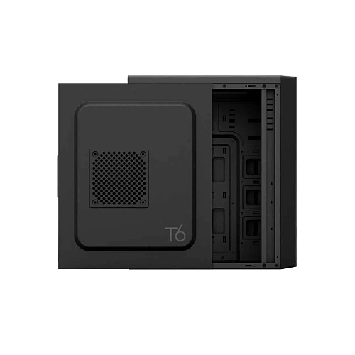 Корпус Zalman T6, Midi Tower, ATX, Black, 1x5.25"/2x3.5"/2x2.5", 2xUSB, USB3.0