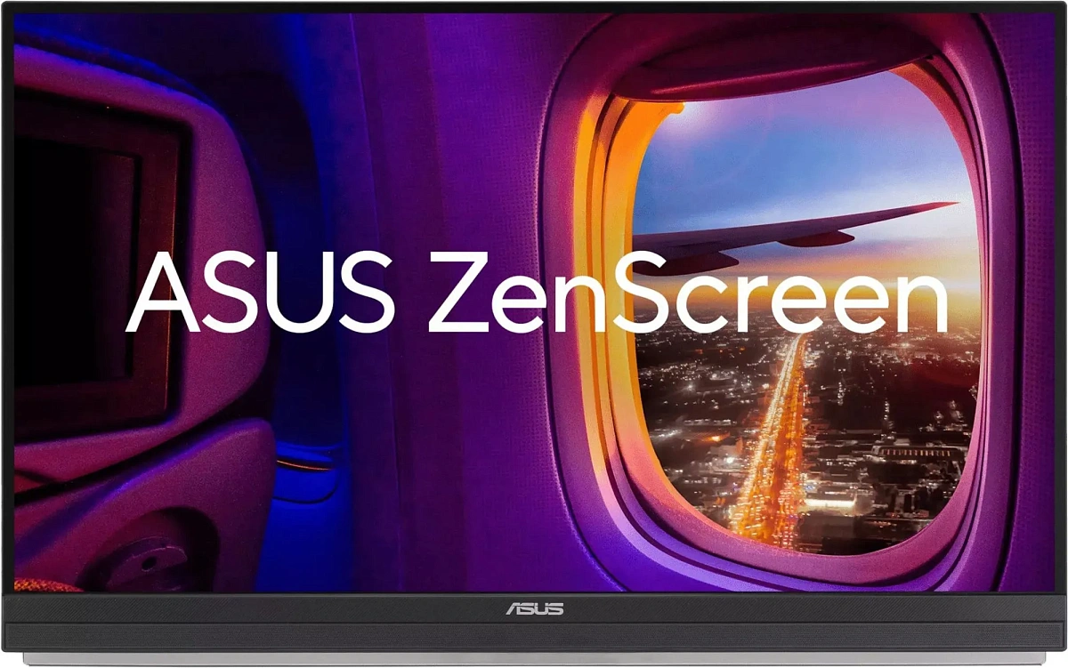 Монитор 27" Asus ZenScreen MB27ACF, Black, IPS, 2560x1440@100Hz, 300кд/м2, 1500:1, 5ms, HDMI