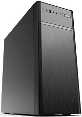 Корпус NOMAD NMD-C6016 ATX/mATX 1x3.5" 2x2.5" USB3.0х2 USB2.0х1 Черный, Без БП