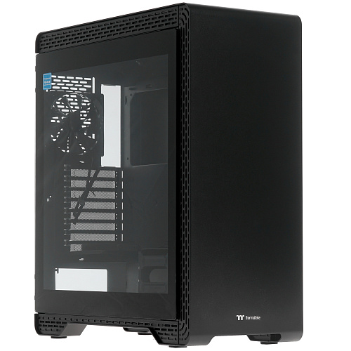 Корпус Thermaltake S500 TG, Midi Tower, ATX, Black, 2x3.5"/2x2.5", 2xUSB2.0, 2xUSB3.0