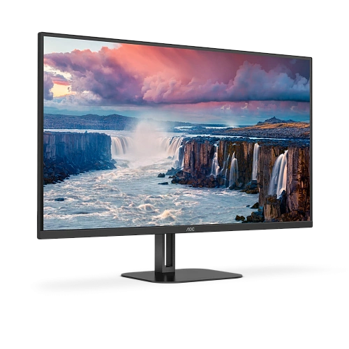 Монитор 31.5" AOC Q32V5CE, Black, VA, 2560x1440@75Hz, 300кд/м2, 3000:1, 4ms, HDMI, DP