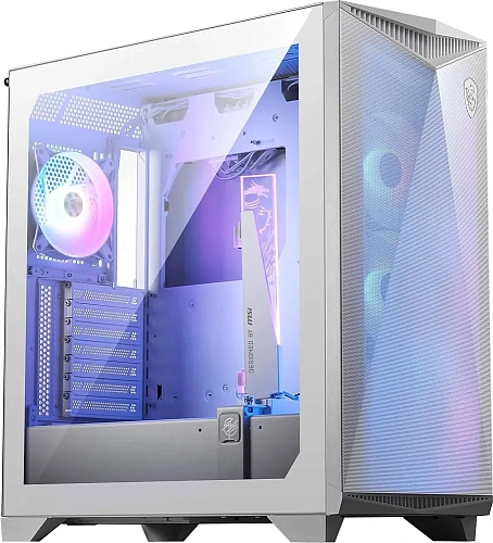 Корпус MSI MPG Gungnir 300R Airflow, Midi Tower, E-ATX, White, 2x3.5"/4x2.5", 2xUSB3.0, USB-C