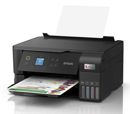 МФУ Epson L3560, A4, print 4800x1200dpi, 11/28 ppm, 4 color, scan 1200x2400dpi,USB,Wi-Fi