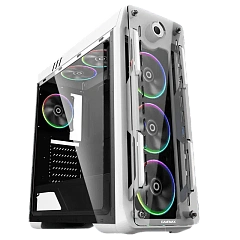 Корпус GameMax Optical (MFG.G510), Midi Tower, ATX, White, 2x2.5"/2x3.5", 2xUSB2.0, USB3.0