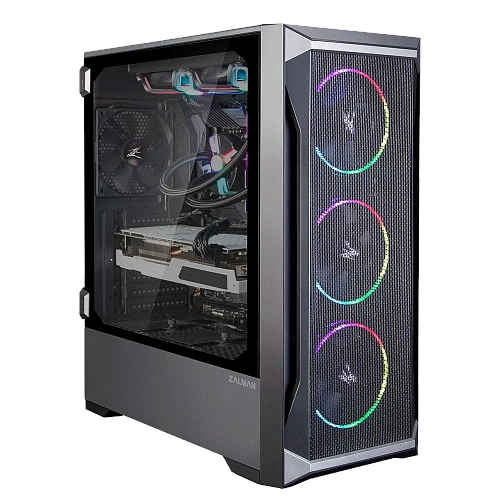 Корпус Zalman Z8 MS, Midi Tower, ATX, Black, 4x2.5"/2x3.5", USB2.0, 2xUSB3.0