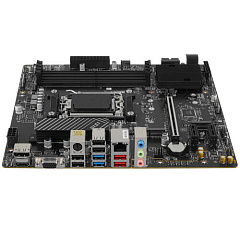 Матплата MSI PRO B650M-P, AM5, mATX, 4DDR-5, 1xPCI-Ex16, 4SATA, 2xM.2, VGA, HDMI, DP, 15USB