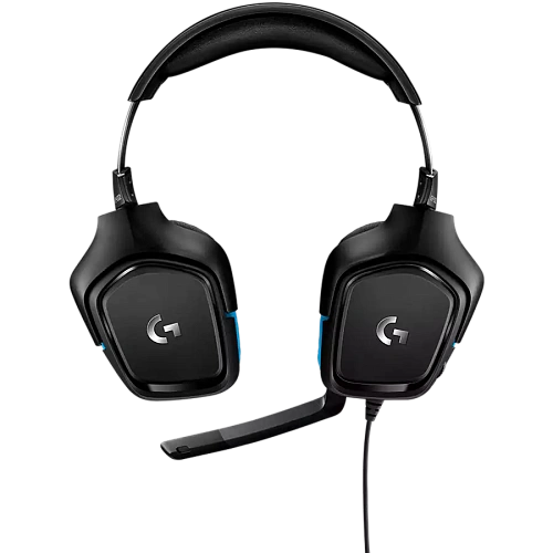 Гарнитура игровая Logitech G432 Gaming Headset Leatherette (M/N: A00090/A00092)