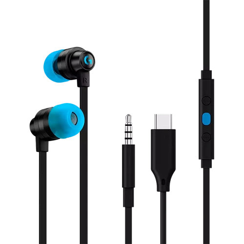 Гарнитура игровая Logitech G333 Black (черный), 3.5mm (арт. 981-000924, M/N: A00135 / A00138)