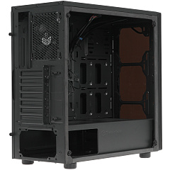 Корпус Thermaltake Versa J23 TG, Midi Tower, ATX, Black, 2x3.5"/4x2.5", 2xUSB, USB3.0