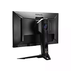Игровой Монитор Высокого Разрешения 27" ASRock PG27QFT2A IPS 2560x1440@180Hz HDR400 1мс 400cd/m2 1000:1 2xHDMI DP Встроенные колонки 2x2W, Встроенная антенна WiFi (7dBi). Регулировка высоты 100мм,  Black