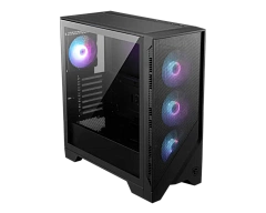 Корпус MSI MAG Forge 321R Airflow,  Midi Tower, ATX, Black, 2x3.5"/3x2.5", 2xUSB3.2, USB-C
