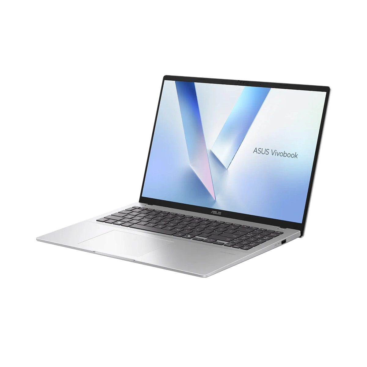 Ноутбук Asus 90NB15F2-M005M0 Vivobook 16 M1607KA-MB063W 16" WUXGA(1920x1200) IPS/AMD Ryzen AI 5 340 up to 4,8GHz (6C)/16GB/512GB/AMDRadeonGraphics/Wi-Fi 6/BT5.3/IR+FHD Camera/BKLT/Windows 11 Home/1Y/Cool Silver