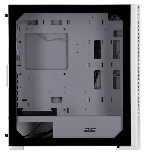 Корпус 2E Gaming Vertex GI01W, Midi Tower, E-ATX, White, 2x3.5"/2x2.5", 2xUSB3.0, USB-C, RGB
