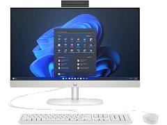 HP ProOne 240 G10 24AiOBU-i7-1355UIDS / 23.8 inch AG FHD UWVA IPS 250 / 16GB DDR4 / 512GB M.2 SSD Value / W11 Pro / 1yw / 125 White Cellulose Fiber Packagingkbd / 125WhitemouseCelluloseFiberPackaging / Realtek Wi-Fi 6 WLAN / Zoom Logo  RTF Card / Shell Wh
