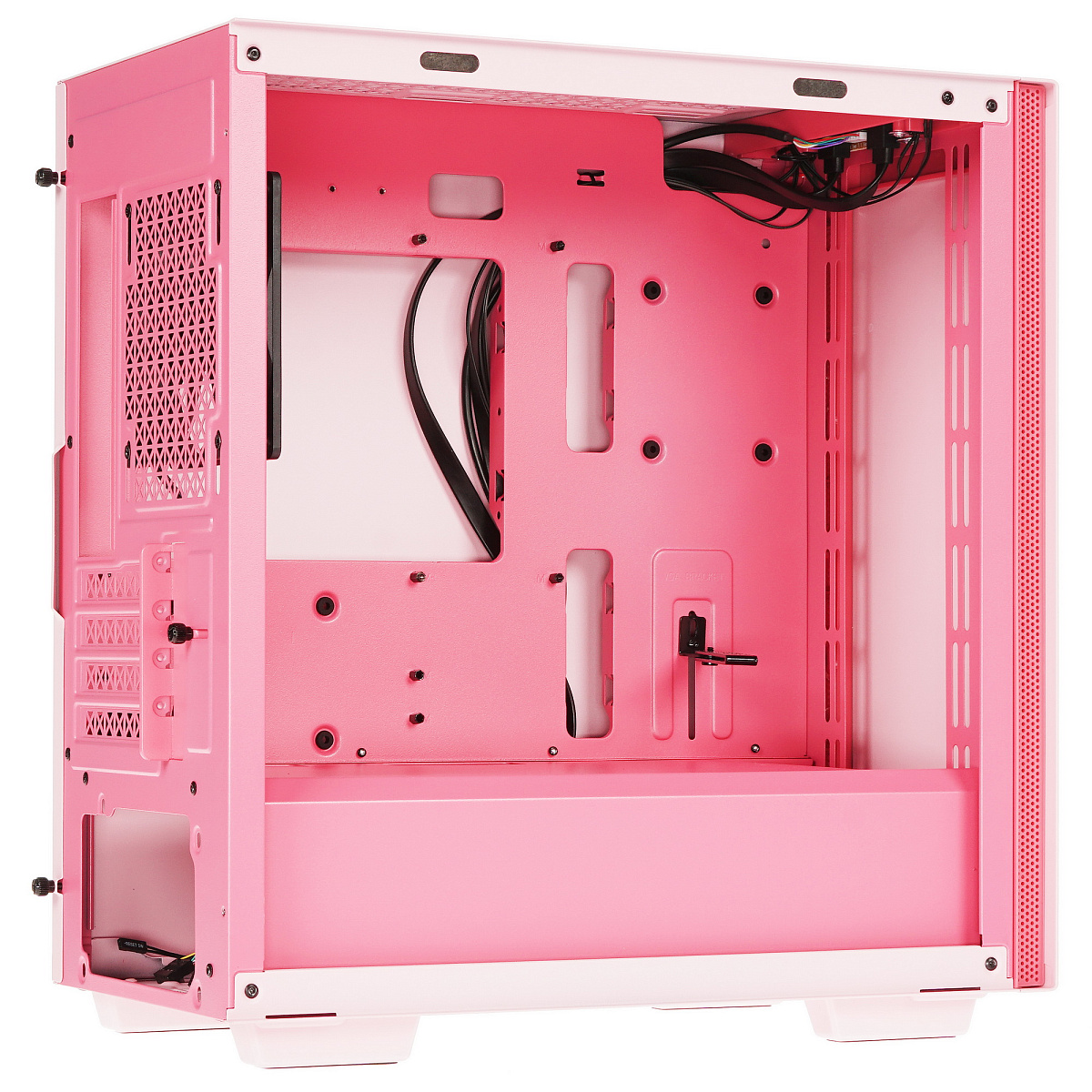 Корпус DeepCool Macube 110, Mini Tower, m-ATX, Pink, 2x3.5"/2x2.5", 2xUSB 3.0