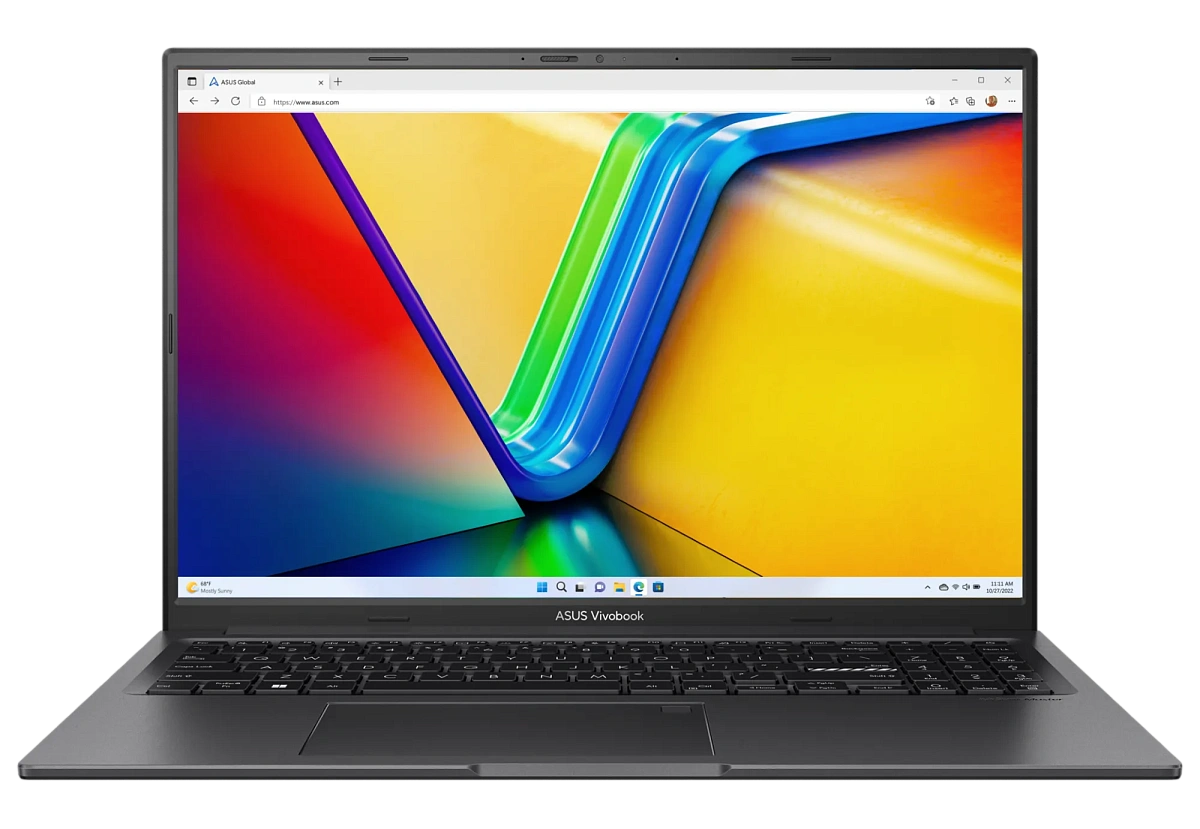Ноутбук Asus/Vivobook 16X K3605VC-RP379/1г/Core i5/13420H/2,1 GHz/16 Gb/PCIe NVMe SSD/512 Gb/No ODD/GeForce/RTX 3050/4 Gb/16 ''/1920x1200/144Hz refres