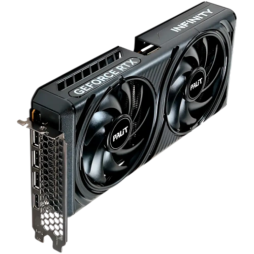 PALIT GeForce RTX 5060 Infinity 2 OC 8GB GDDR7 128 bit, 1x HDMI 2.1b, 3x DP 2.1b, 2 Fan, 1x 8-pin pwr connector, 550W, 262.1 x 126.3 x 40.1 mm, NE75060V19P1-GB2063L BULK