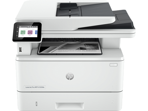 МФУ HP LaserJet Pro MFP M4103fdn Printer (A4)  Printer/Scanner/Copier/Fax/ADF 1200 dpi 40 ppm 512 Mb 1200 MHz tray 100+250 pages USB+Ethernet Prin, cart.3 050 page