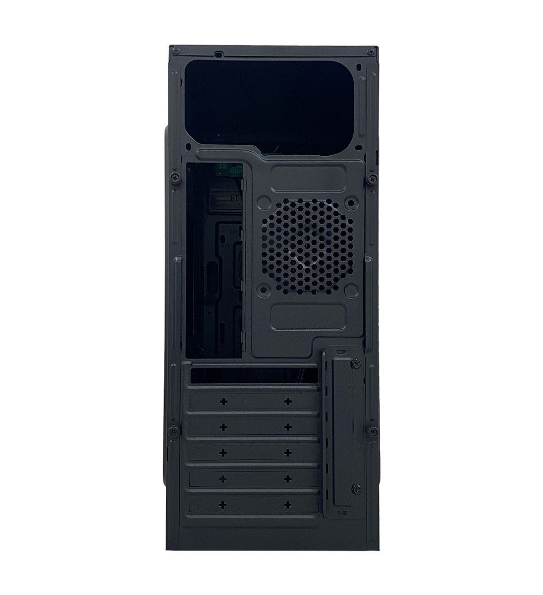 Корпус NOMAD NMD-C6016 ATX/mATX 1x3.5" 2x2.5" USB3.0х2 USB2.0х1 Черный, Без БП