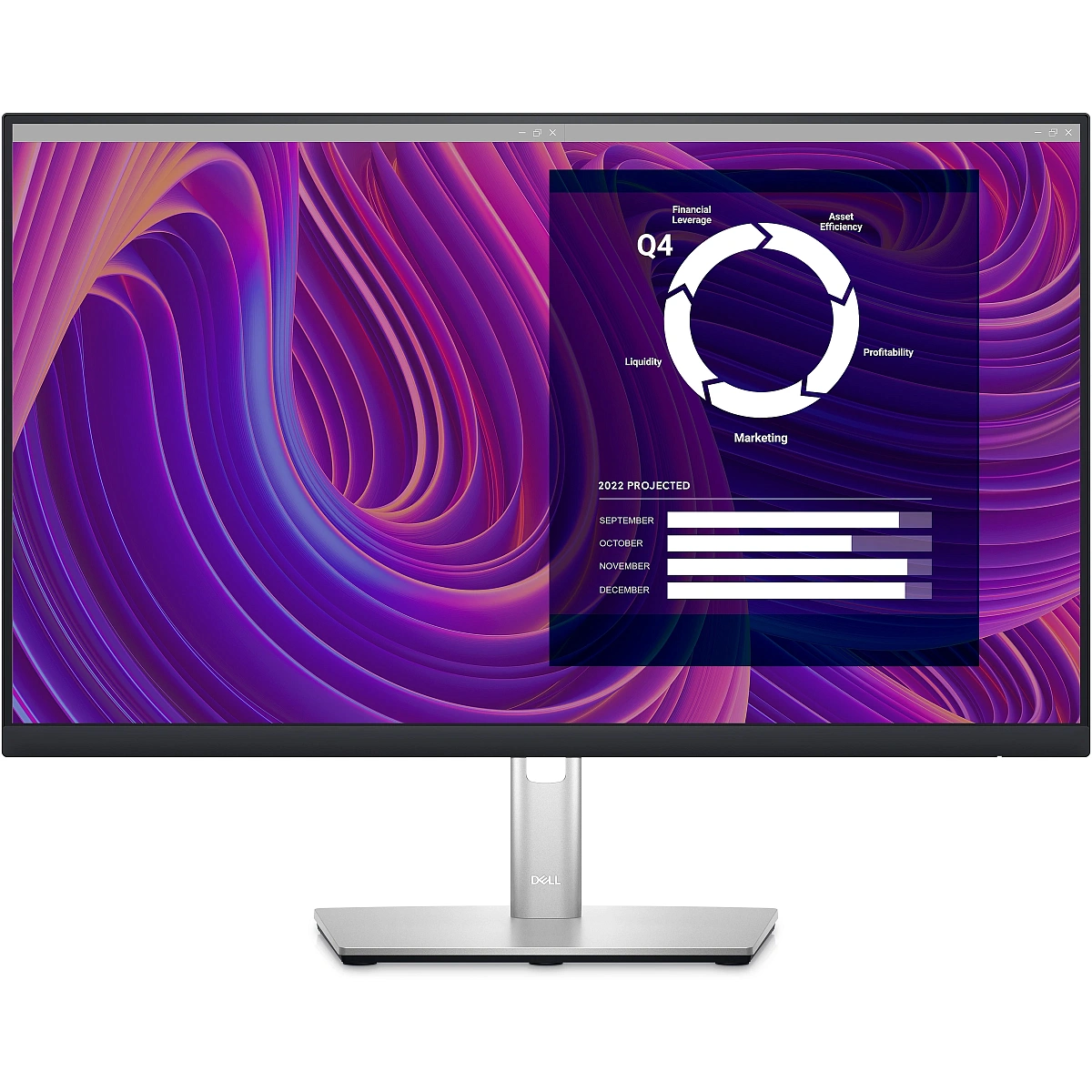 Монитор Dell/P2423D/23.8 ''/IPS/2560x1440 Pix/HDMI/DP/USB/5 ms/300 ANSI-Lum/1000:1/60 Hz